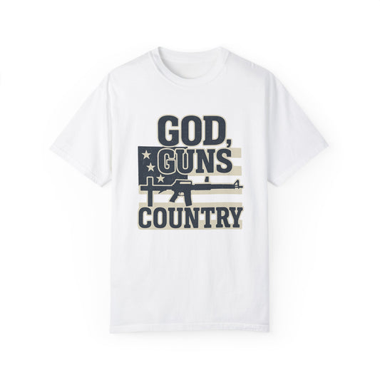 God Guns Country Patriotic Tee
