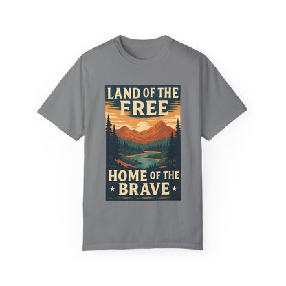 Land of the Free Home of the Brave Tee