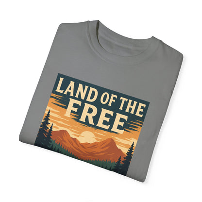 Land of the Free Home of the Brave Tee