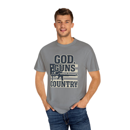 God Guns Country Patriotic Tee