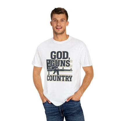 God Guns Country Patriotic Tee