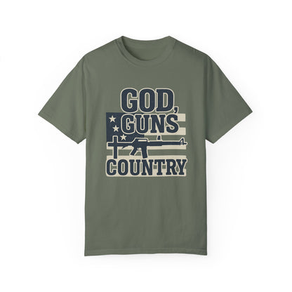 God Guns Country Patriotic Tee