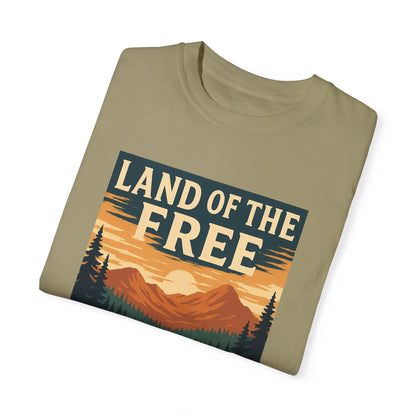 Land of the Free Home of the Brave Tee