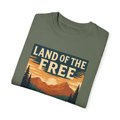 Land of the Free Home of the Brave Tee
