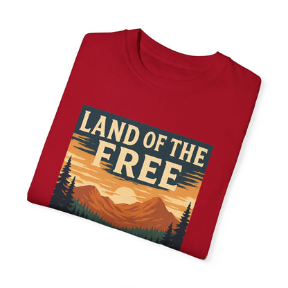Land of the Free Home of the Brave Tee