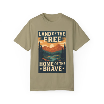 Land of the Free Home of the Brave Tee