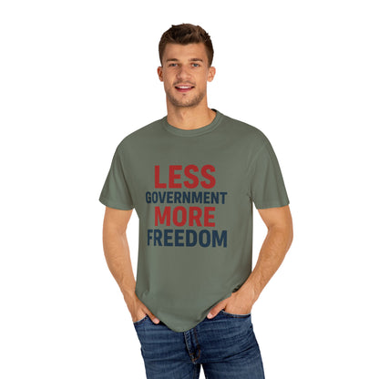 Less Government More Freedom Tee