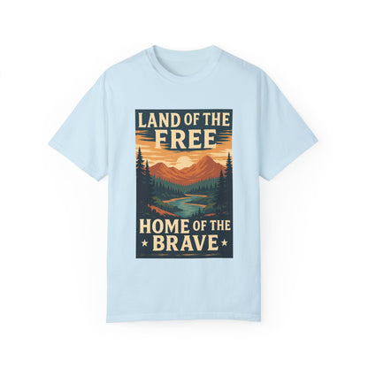 Land of the Free Home of the Brave Tee