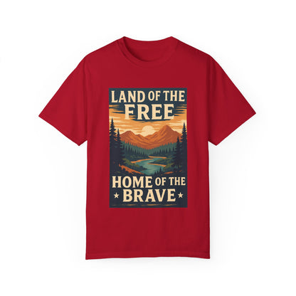 Land of the Free Home of the Brave Tee