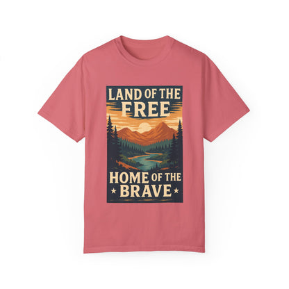 Land of the Free Home of the Brave Tee