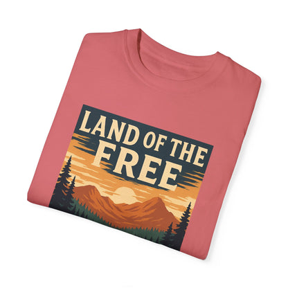 Land of the Free Home of the Brave Tee