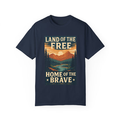Land of the Free Home of the Brave Tee